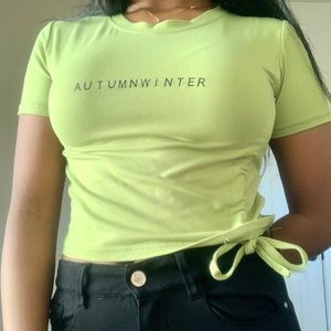 Green Croptop